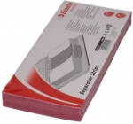 Esselte Maxi 1/3 A4 kartono pertvaros, raudonos, 100 vnt.