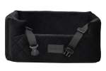 Automobilinė kėdutė augintiniui Amibelle Velvet Memory Lux, L dydis, juoda