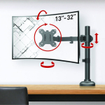 Monitoriaus laikiklis Barkan M121T 13-34"
