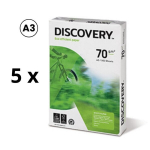 Biuro popierius Discovery, A3, 70 g/m2, 500 lapų 5 vnt