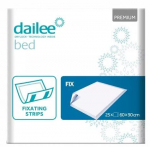 Vienkartiniai paklotai Dailee Premium Fix, 60x90cm, 25 vnt.