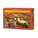 Dėlionė su miesto vaizdu Castorland Bridges of Florence, 1000 d.