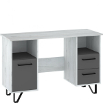 Ra&scaron;omasis kompiuterio stalas BOS-01, Craft baltas/grafitas