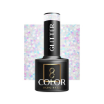 Ocho nails glitter blizgus hibridinis nagų lakas, g01 -5 g