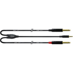Cordial, Aux 3.5 mm/Aux 6.3 mm, 1.5 m