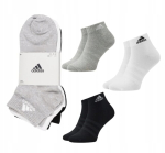 Adidas pusbačiai 3 poros, dydis 43-45, įvairių spalvų