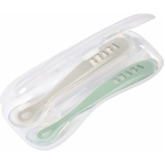 Silikoninių &scaron;auk&scaron;telių rinkinys Beaba, 8 mėn+, 2 vnt