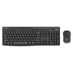 Belaidė klaviatūra ir pelė Logitech MK295, pilka, SilentTouch