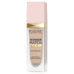 Makiažo pagrindas Eveline Wonder Match Lumi Skin Absolute Glow SPF20 15 Natural, 30 ml
