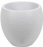 Apvalus gėlių vazonas Egg &Oslash; 50cm - EDA - Grafitas - 46 L - &Oslash; 50 x H. 45 cm - Balintas