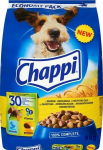 CHAPPI sausas ėdalas &scaron;unims su jautiena ir pauk&scaron;tiena 9kg