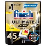 Finish indaplovių tabletės Powerball Ultimate All in One Lemon, 45 vnt.