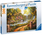 Dėlionė Ravensburger Kotedžas prie upės, 16582, 500 d.