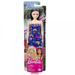 Lėlė Barbie su drugelių suknelė
