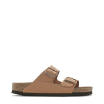 &Scaron;lepetės moterims Birkenstock, rudos