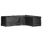 vidaXL Sodo baldų uždangalai, 2vnt., 285x220x80cm, 18 kilpų, L formos