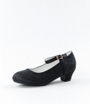 Bateliai mergaitėms, juodi, 411689