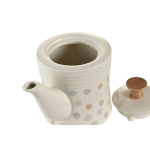 Arbata - DKD Home Decor - Keramika - Bežinė - 1 L - Tinka visoms viryklėms, i&scaron;skyrus indukcinę