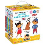 Anglų kalbos mokymosi rinkinys vaikams CzuCzu 1, 2, 3