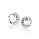 Hot Diamonds Žavūs sidabriniai auskarai Hot Diamonds Celestial DE686 sHD1431