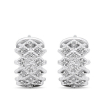 Sidabriniai auskarai su cirkoniu moterims Brilio Silver EA479W sBS2050