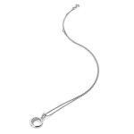 Sidabrinis kaklo papuo&scaron;alas su topazu moterims Hot Diamonds Celestial DP859