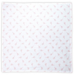 Muslino vyslyklas Lorelli Rose Floral, 80x80 cm