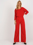 Kelnės moterims Italy Moda, raudonos