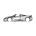 Sienų dekoracija Chevrolet Camaro Silhouette, 1 vnt.