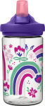Vaiki&scaron;ka gertuvė Camelbak Eddy+Kids Rainbow Floral, 400 ml, violetinė