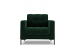 Fotelis Cosmopolitan Design Bali 1S-V, žalias/juodas