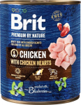 Brit Premium by Nature Chicken with Hearts konservai &scaron;unims 800g