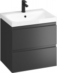Cersanit MODUO 60 antracito vonios spintelė su praustuvu
