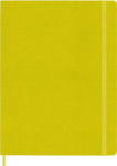 Moleskine Classic XL užra&scaron;ų knygutė, kieti vir&scaron;eliai, geltona