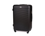 Vidutinis lagaminas Solier STL945, M, juodas
