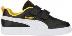 Sportiniai batai vaikams Puma Courtflex V2 Black 371543, juodi