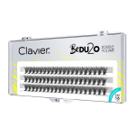 Netikros blakstienos Clavier BeDU2O Double Volume 6 mm lengvas intensyvus efektas