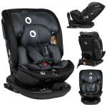 Automobilinė kėdutė Lionelo Bastiaan RWF i-Size Grey Stone ISOFIX, 0-36 kg, 40&ndash;150 cm, pilka