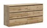 Komoda BRW Tetrix, ruda