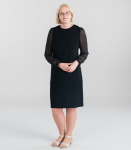 Suknelė moterims Hansmark Kauni 66115*01, juoda