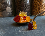 Ekologi&scaron;ki vaisių skonio guminukai Me&scaron;kiukai be želatinos, 500 g