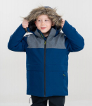 Icepeak striukė berniukams Kenner 50009-4*392, mėlyna
