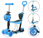 Paspirtukas TP-01M Scooter 5in1, mėlynas