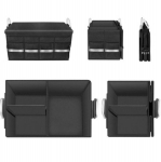 Automobilio bagažinės daiktadėžė, juoda