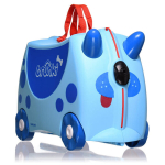 TRUNKI Vaiki&scaron;kas lagaminas ant ratukų, važiuojantis kaip kabinos &scaron;uo.