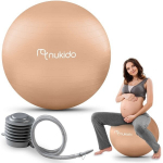 Nė&scaron;tumo aerobikos kamuolys 65 cm NS-951 smėlio spalvos