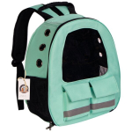 Krep&scaron;ys katėms ir &scaron;unims Furrever Friends Vacation, 32x20x40 cm, žalias