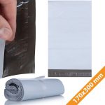 Kurjeriniai vokai Rosfix 170x300 mm &ndash; Atsparūs vandeniui, Tvirta LDPE plėvelė, 100 vnt