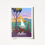Plakatas Antibes 2022