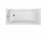 Vonia Besco Optima, 150 x 70 cm, su juoda apdaila